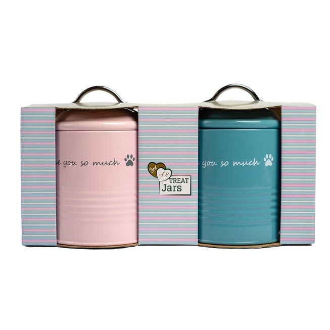 I Love You So Much Dog Treat Canister Gift Set, , on-hover image number 1