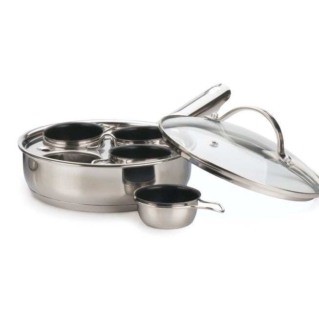 4 Egg Poacher Set, , alternate image number null