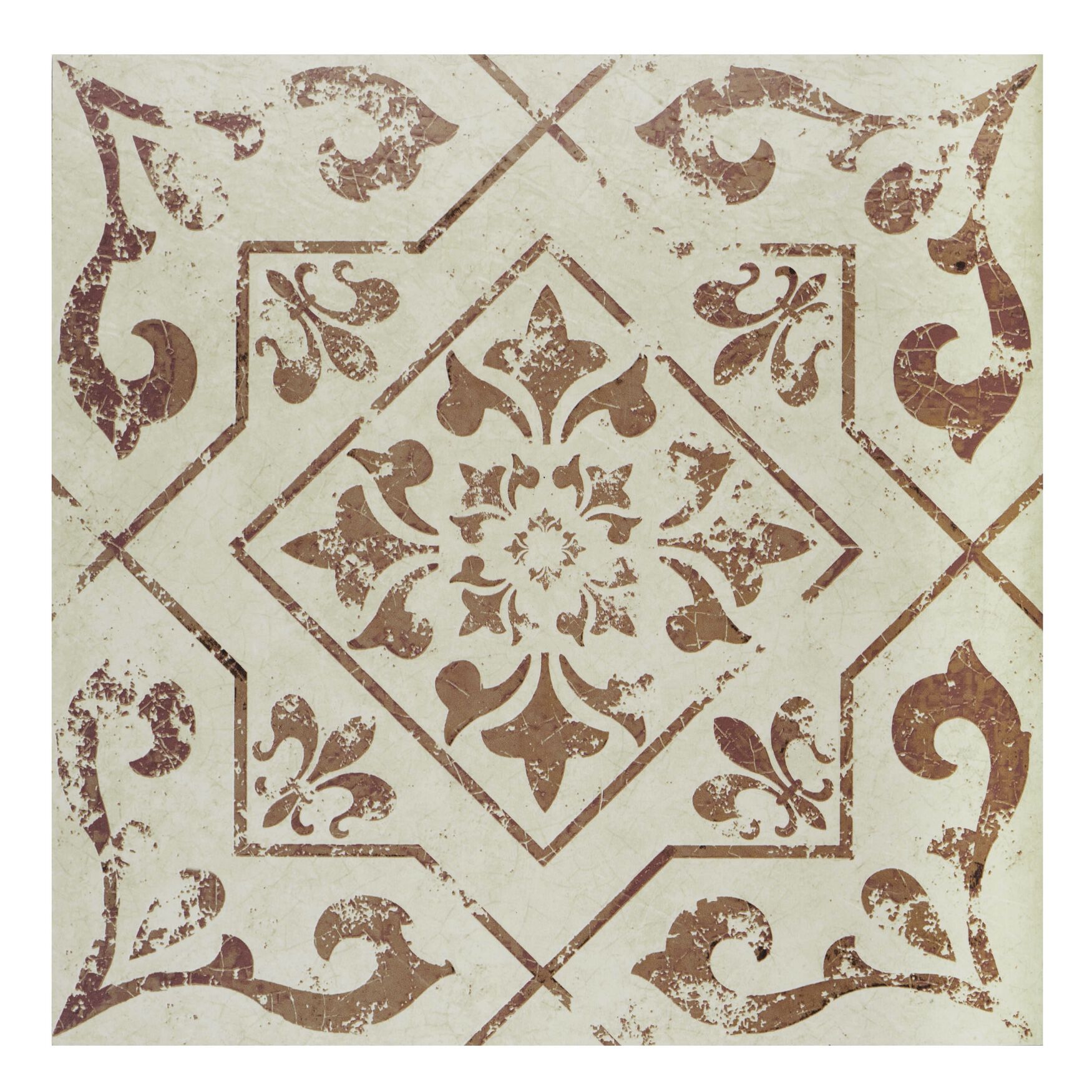 Retro 12X12 Self Adhesive Vinyl Floor Tile, TAN TAUPE, hi-res image number 0