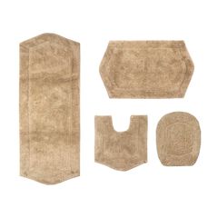 Waterford 4-Pc. Set Bath Rug Collection With Lid Cover
