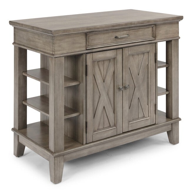 Mountain Lodge Gray Kitchen Island, DARK GRAY, hi-res image number null
