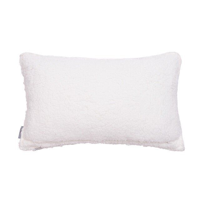 Brenner Plaid Reverse To Sherpa Lumbar Pillow, , alternate image number 4