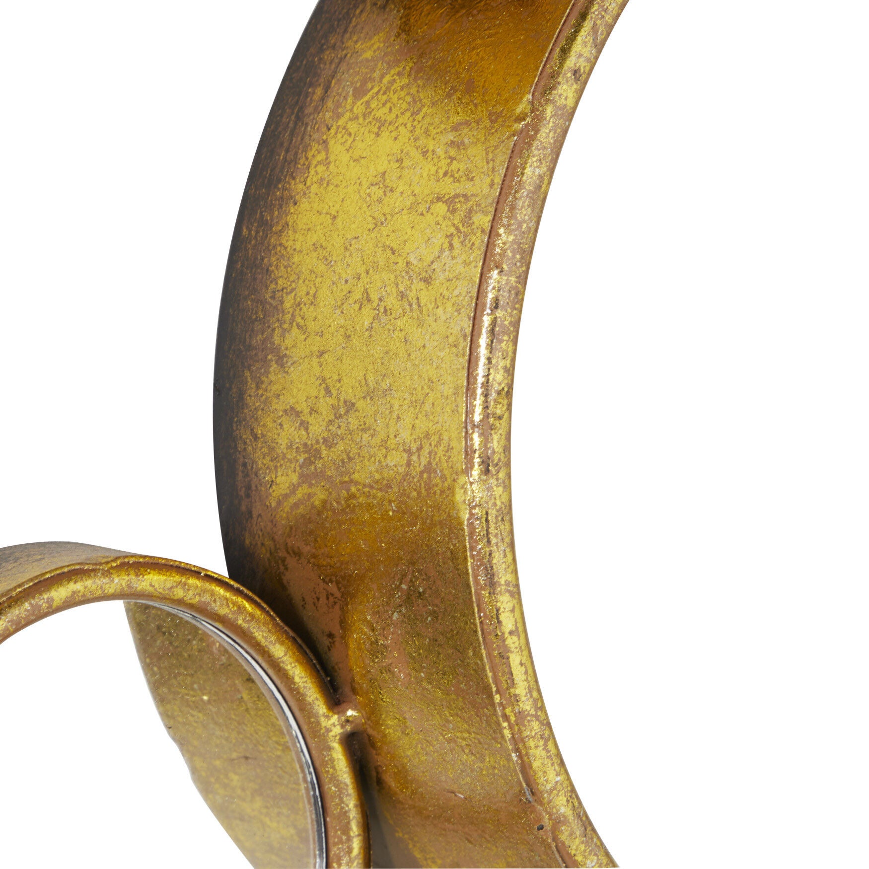 Cosmoliving By Cosmopolitan Gold Metal Wall Mirror, , alternate image number 3