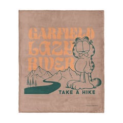 Nickelodeon Garfield Take a Hike Silk Touch Throw Blanket 50x60 Inches