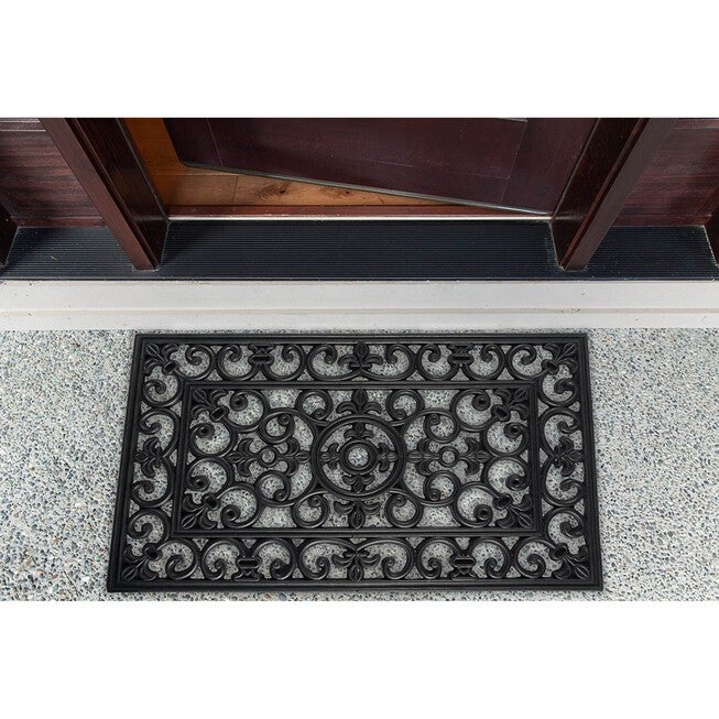 Scroll Rubber Doormat, , alternate image number null
