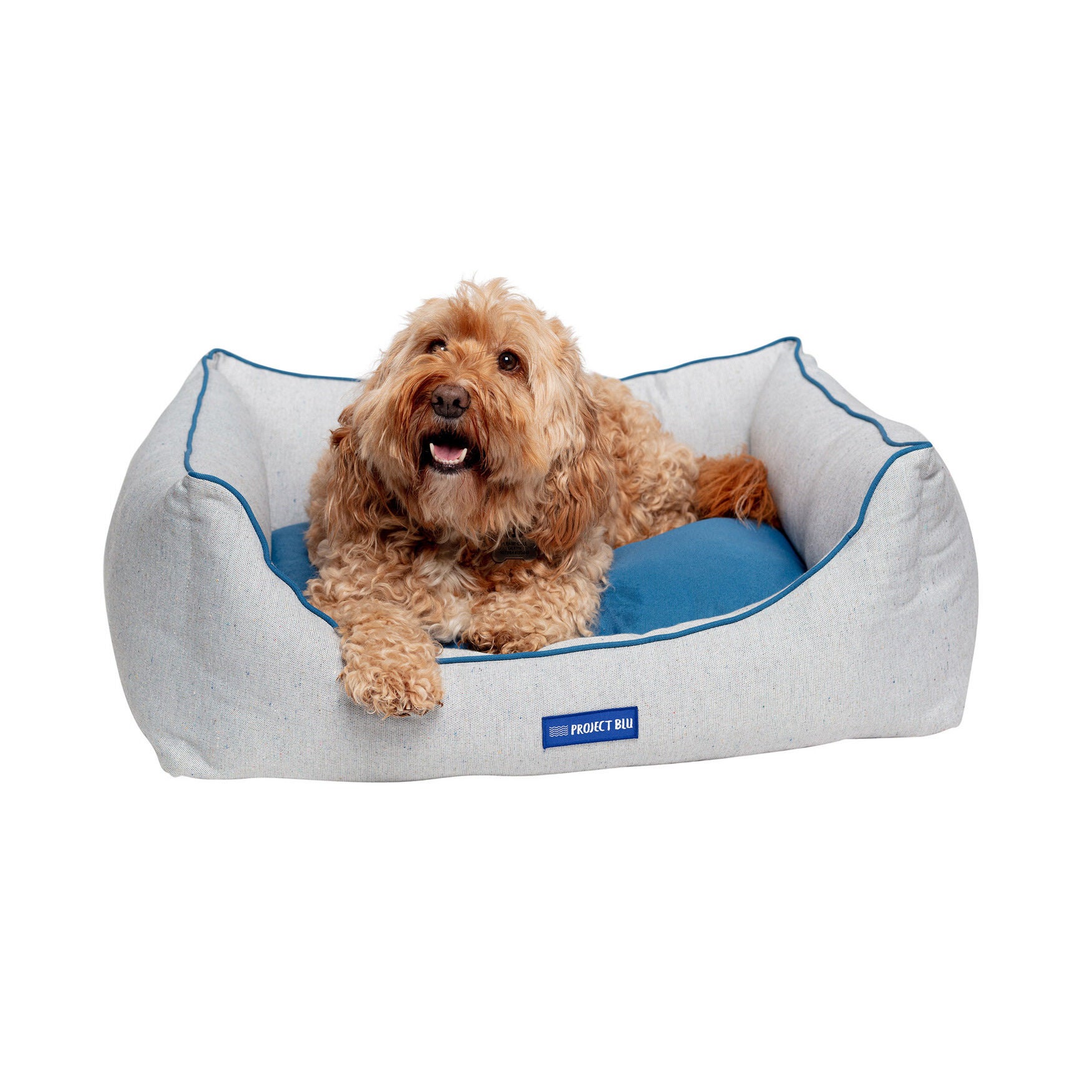 Bondi Eco-Fabric Bolster Dog Bed, , alternate image number 4