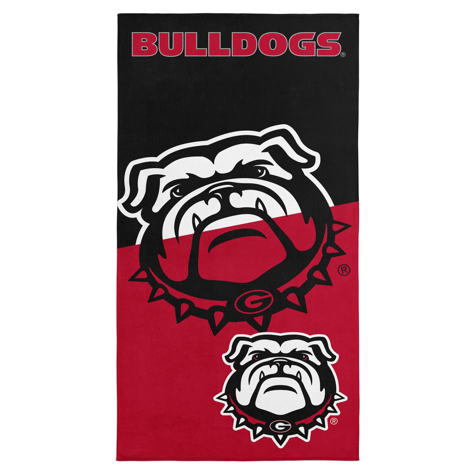 Collegiate Beach Towel 30x60 inches, UNIVERSITY GEORGIA, hi-res image number 0