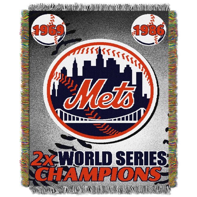 Mets Commemorative Series Throw, MULTI, hi-res image number 0