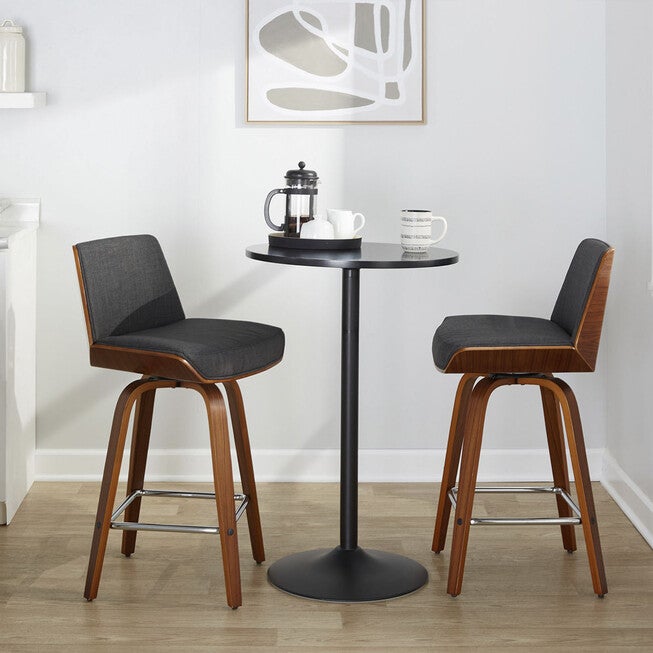 Corazza 26 inches Fixed-Height Counter Stool - Set Of 2, , alternate image number null