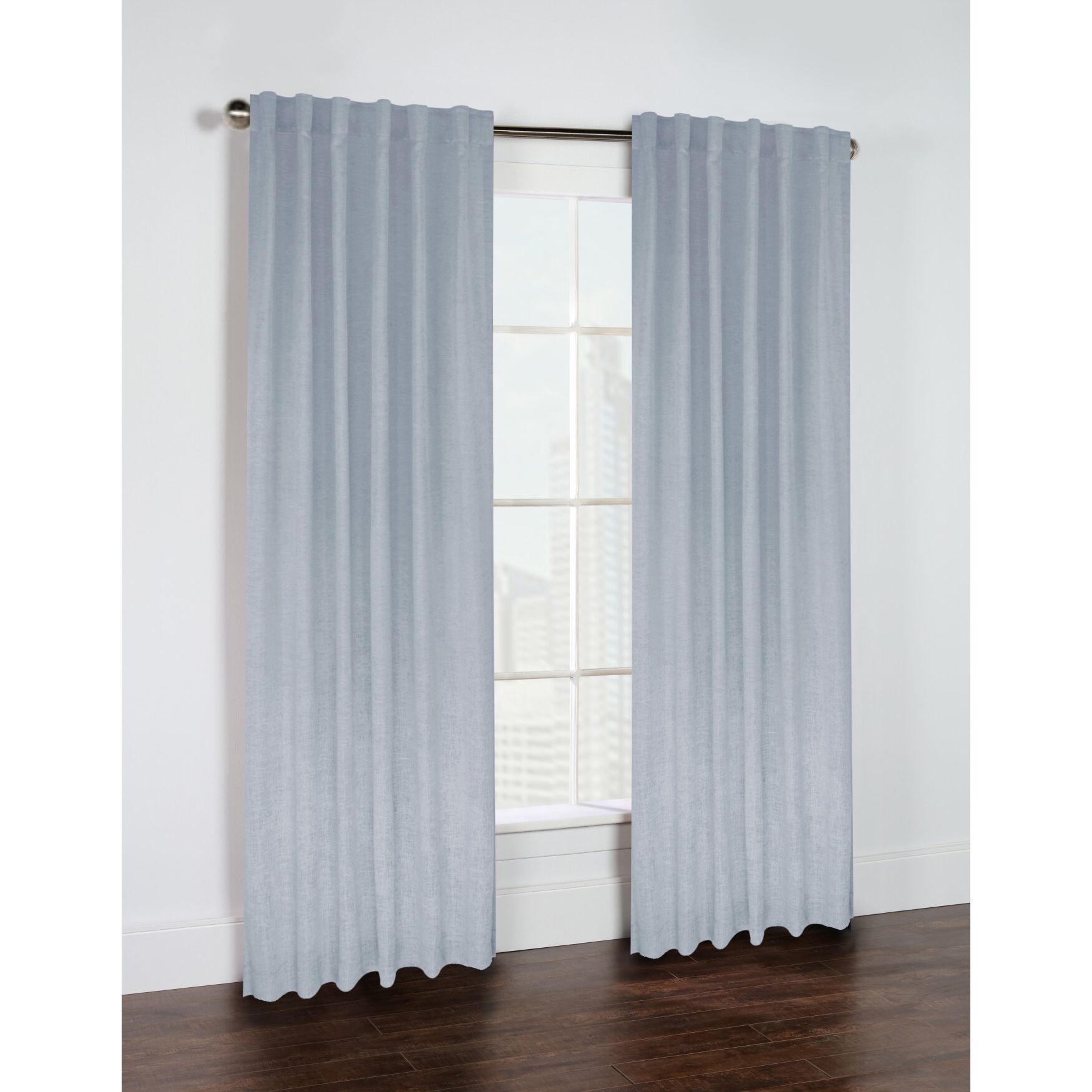 Danbury Light Filtering Dual Header Curtain Panel, , alternate image number 6