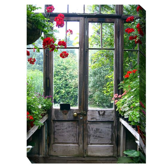 TIMEWORN DOORS OUTDOOR ART 30X40, MULTI, hi-res image number null
