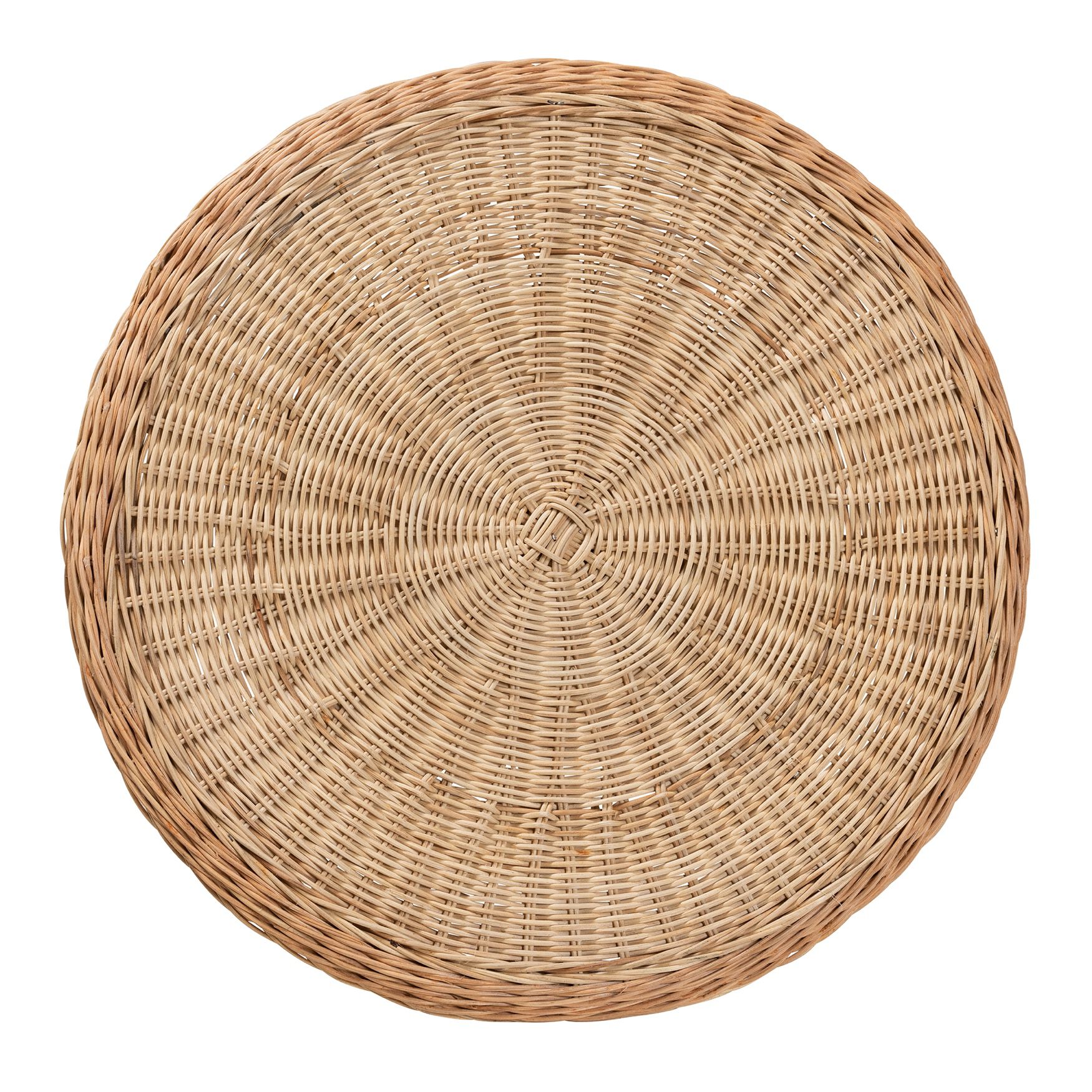 Abbey Modern Bohemian Natural Brown Antique Rattan Coffee Table, , alternate image number 10