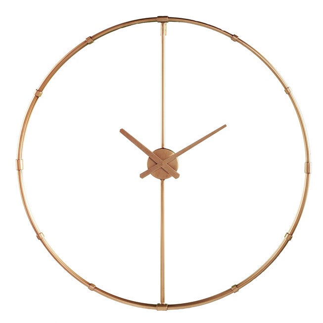 Duzen Large Metal Clock, , alternate image number 1