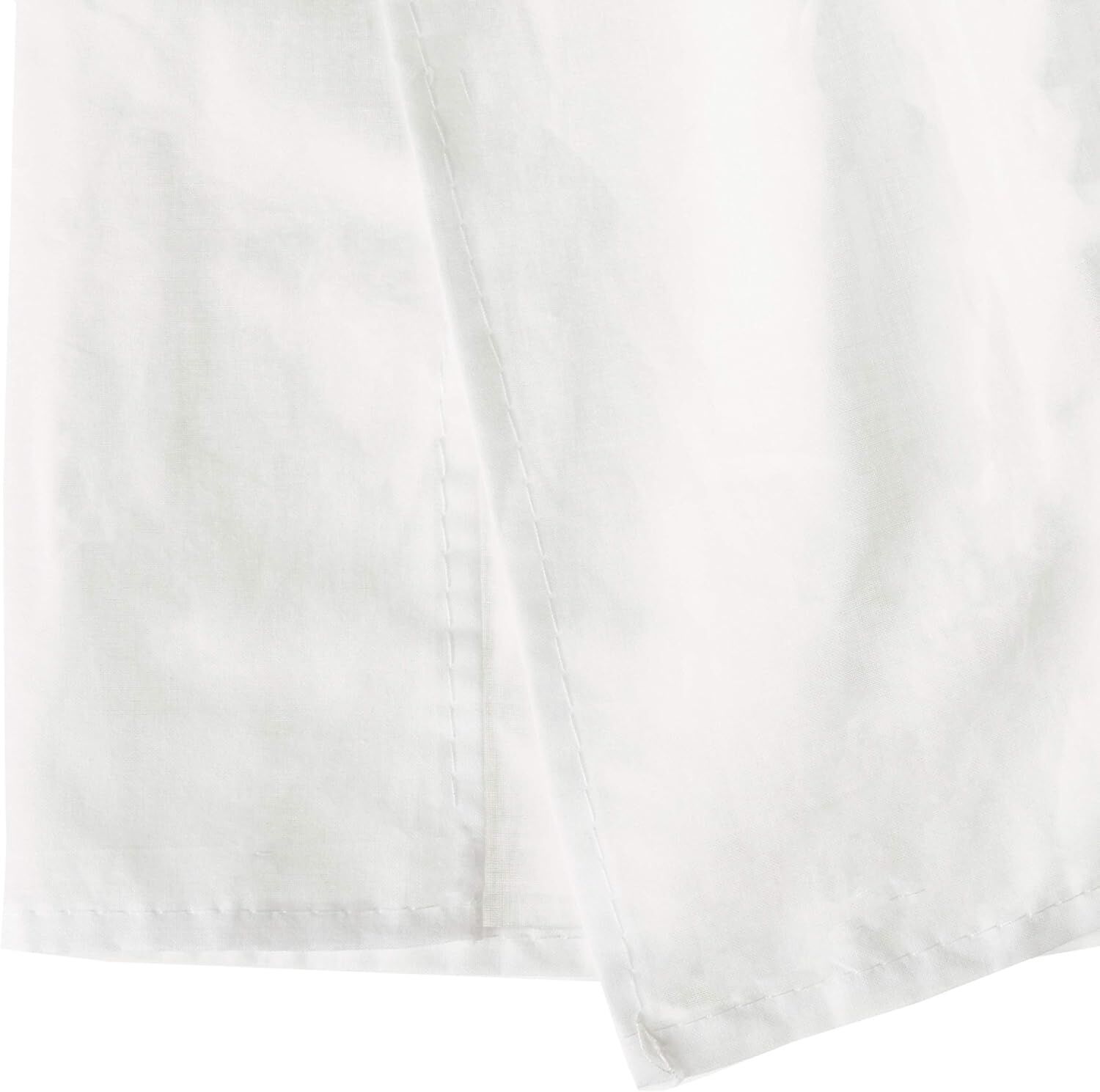 Cotton Voile Bedskirt, WHITE, alternate image number 1