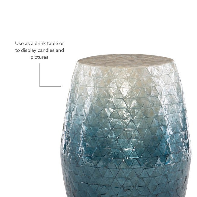 Capiz Drum Table Accent Tables (Including End Tables), , alternate image number 6