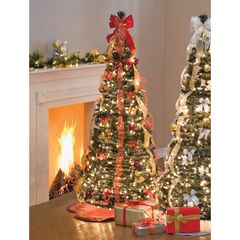 7½ ft. Pre-Lit Pop-Up Christmas Tree with Remote