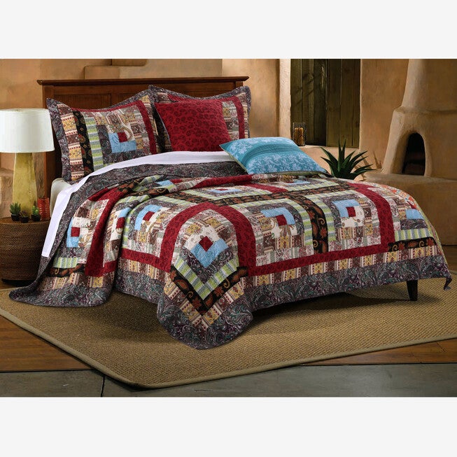 Colorado Lodge Bonus Quilt Set , IVORY, hi-res image number 0