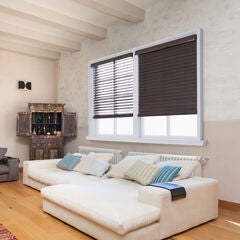 Cut-To-Width 2½" Distressed FW Blind
