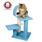 Real Wood 29" Cat Tree With Scratcher And Tunnel, SKY, hi-res image number null