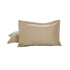 Luxury Hotel Tailored 2-Pack Standard/Queen Shams, MOCHA, hi-res image number null