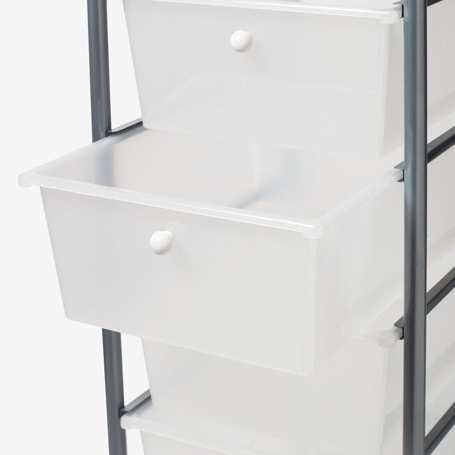 5-Drawer Rolling Storage Cart, , alternate image number null