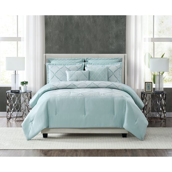 Roya Comforter Set, LIGHT BLUE, hi-res image number null