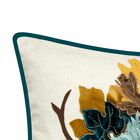 Harvest Dimensional Leaves Lumbar Decorative Pillow , , alternate image number null