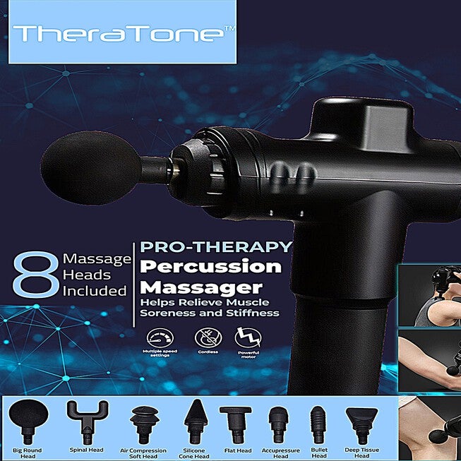 Theratone Pro-Therapy Percussion Massager Wellness, , alternate image number null