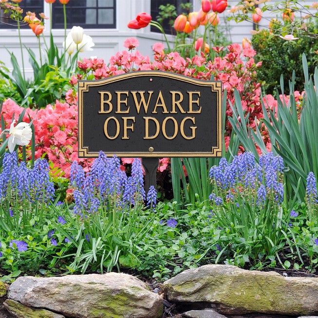 "Beware of Dog" Statement Marker, , alternate image number null