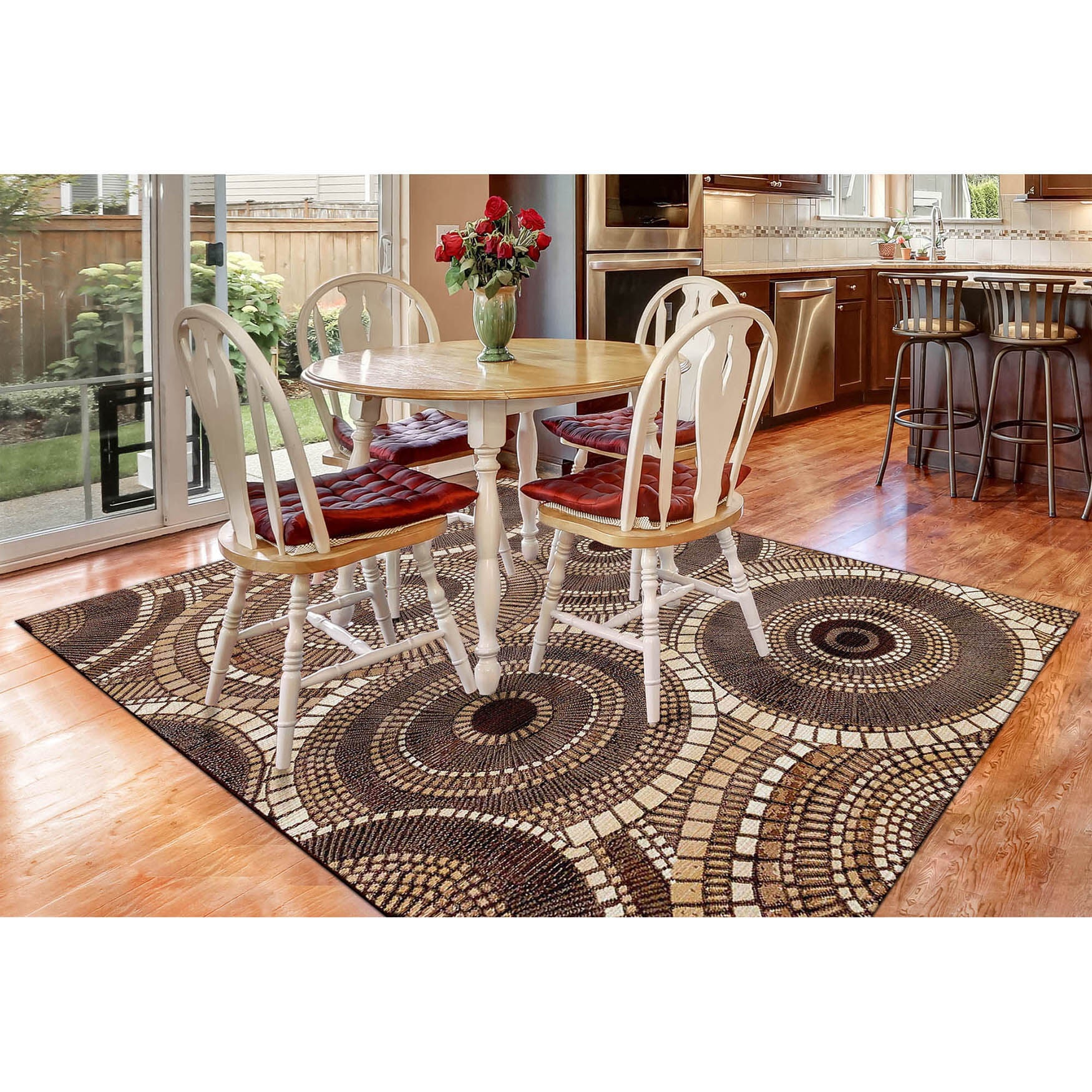 Liora Manne Marina Circles Indoor/Outdoor Rug, , on-hover image number 1