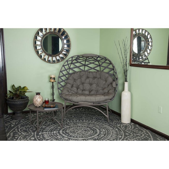 Cozy Pumpkin Chair in Crossweave Sand, , alternate image number 5