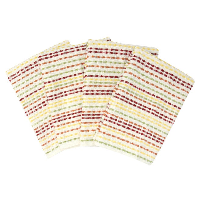 Pebble Bar Mop Towels, Set Of 4 Kitchen Towel, FALL, hi-res image number 0