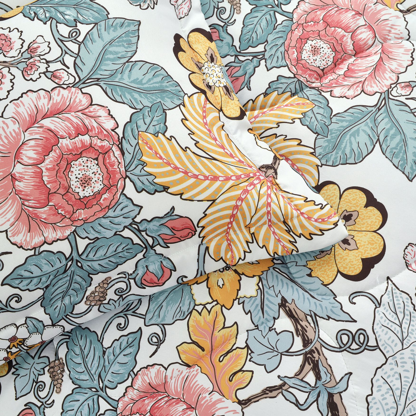 Lush Décor Sydney Comforter Blue/Yellow 7Pc Set, , alternate image number 6