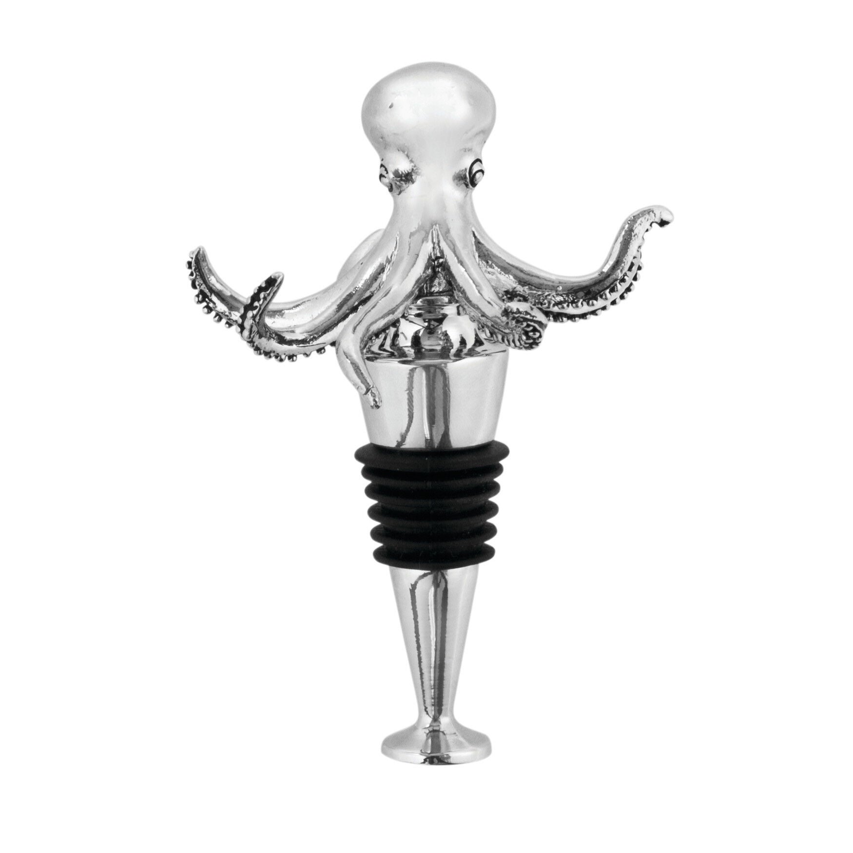 Octopus Bottle Stopper, METALLIC, hi-res image number 0