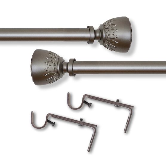 Buono Ii Decorative Rod And Finial Katherine, , alternate image number null