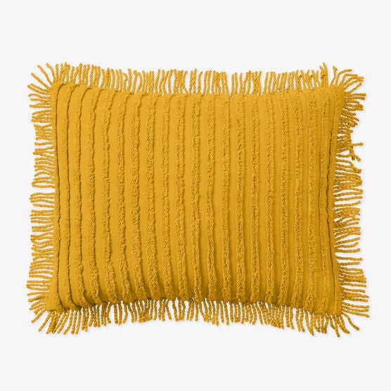 Chenille Sham, YELLOW, hi-res image number null