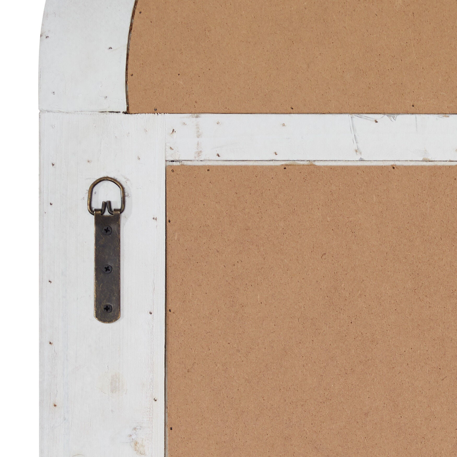 White Vintage Wood Floor Mirror, , alternate image number 2