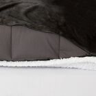 Soft Sherpa Reversible 15lb Weighted Blanket with Washable Cover , , alternate image number null