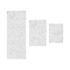 Bell Flower 3 Piece Bath Rug Collection