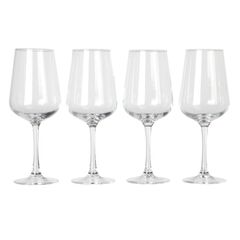Set of 4, Bellinni White Wine Glasses