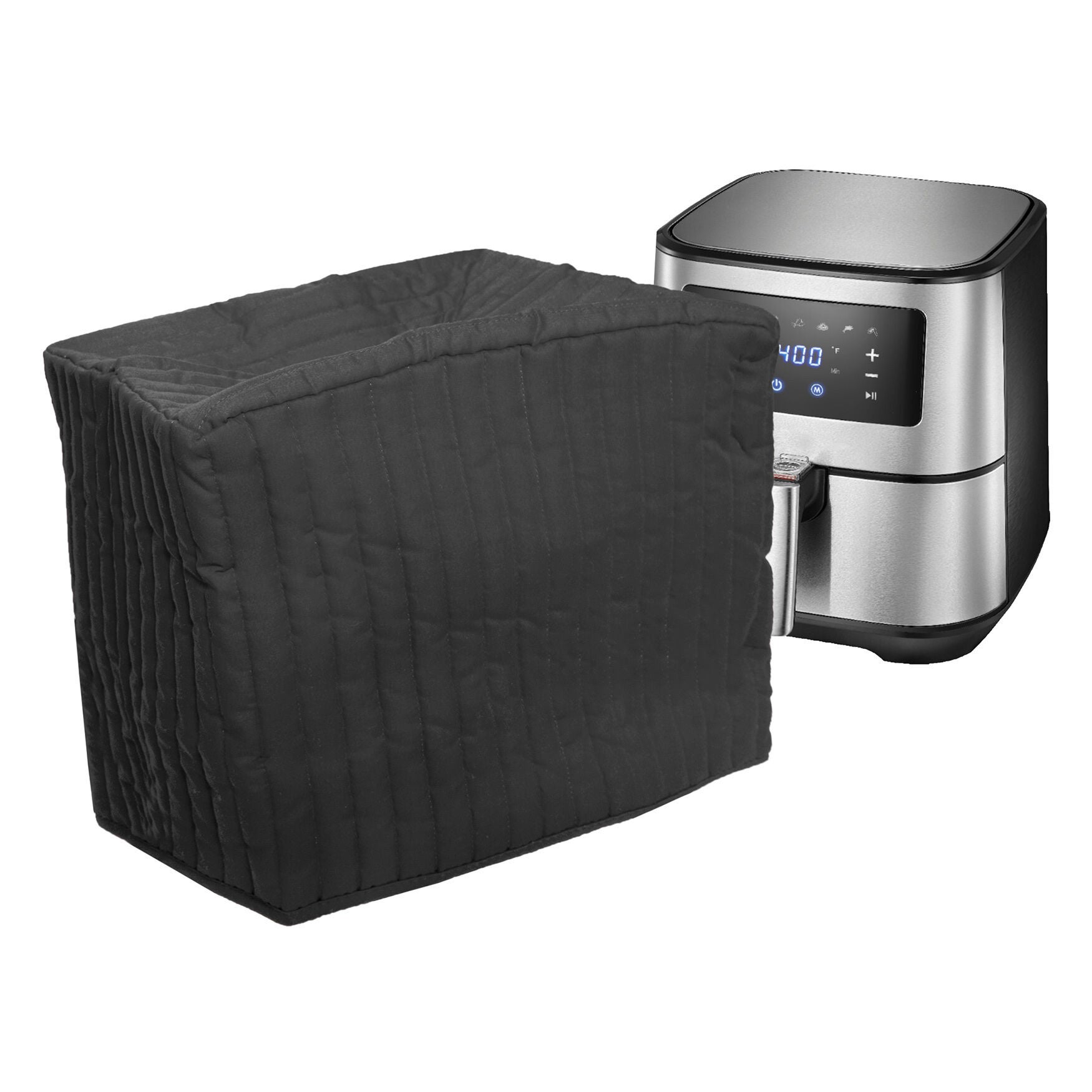 5Qt Air Fryer Appliance Cover, BLACK, hi-res image number 0