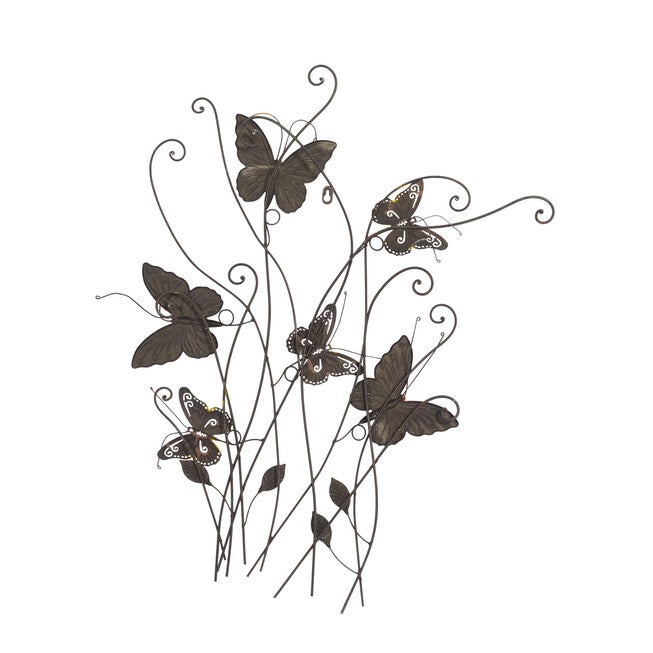 Brown Metal Eclectic Wall Decor, , alternate image number 3