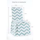 Roman Key Cotton Dining Chair Slipcover, , on-hover image number null