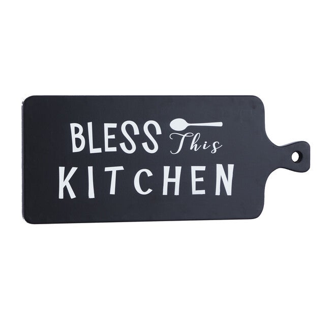 Black Mdf Modern Farmhouse Wall Décor, , alternate image number 2