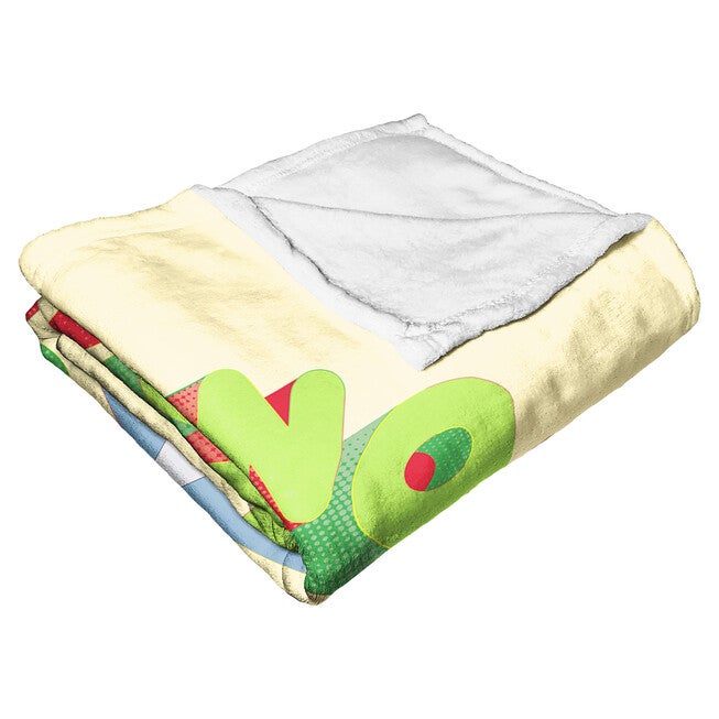 Wb Elf Not Now Arctic Puffin Silk Touch Throw Blanket, , alternate image number null