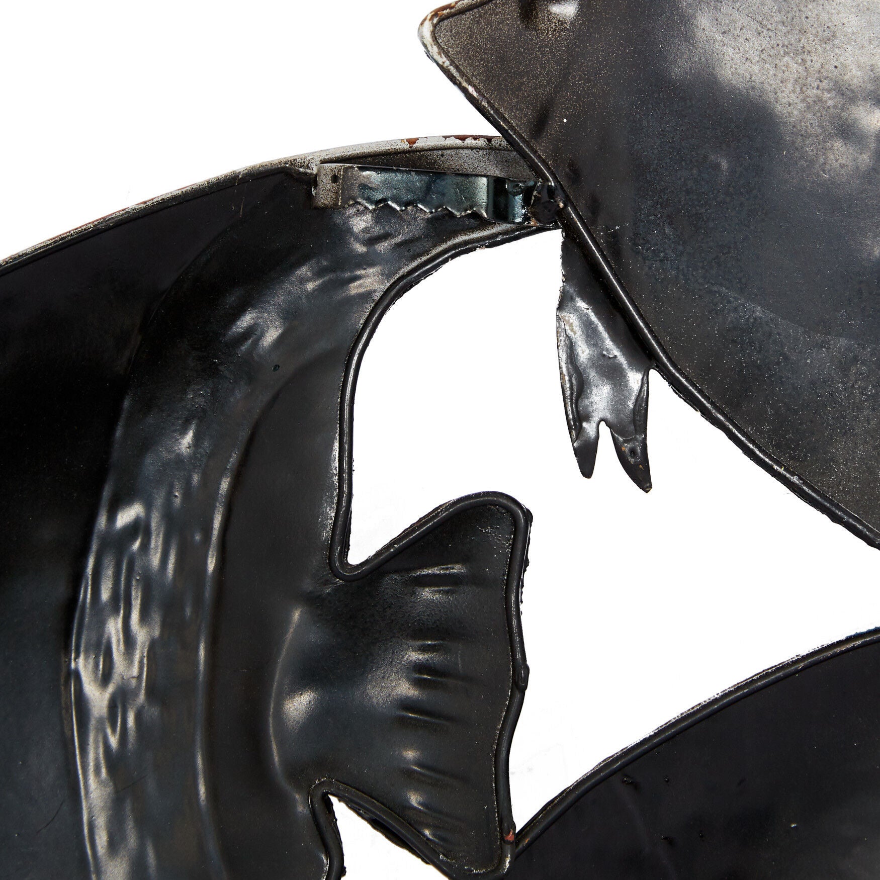 Multi Colored Metal Coastal Fish Wall Decor, , alternate image number 2