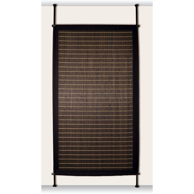 Versailles' Bamboo Wood Privacy Panel (38in x 68in), WALNUT, hi-res image number 0