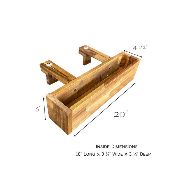 Rail Planter Box 20 inches, , alternate image number null