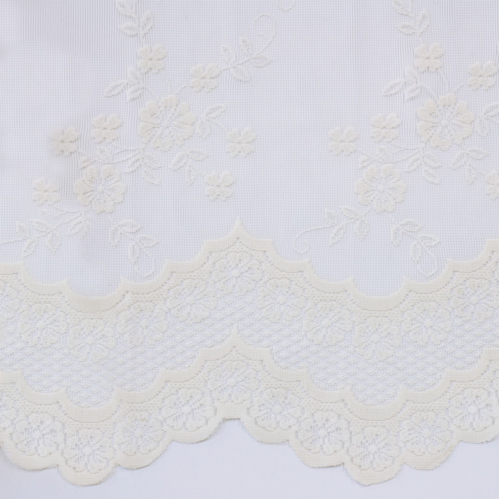 Mona Lisa Sheer Rod Pocket Flat Valance, , alternate image number 2