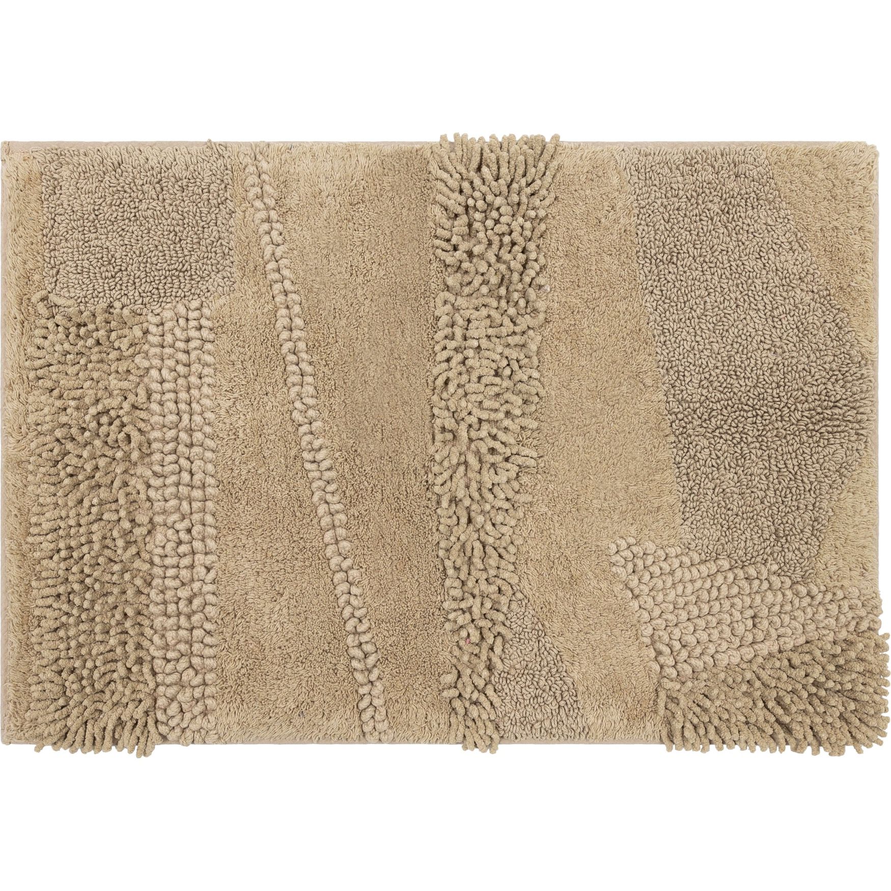 Composition Bath Rug, TAUPE, hi-res image number 0